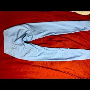 Alo, blue, 7/8 High-Waist Airlift Leggings